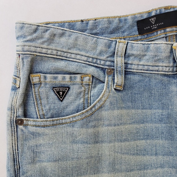 New Men's sz 30 GUESS Regular Straight Jeans - Picture 5 of 8